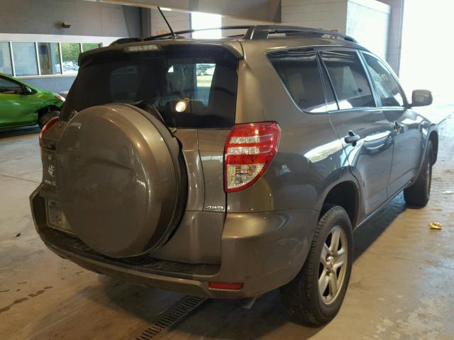 2T3BF4DVXAW032522 - 2010 TOYOTA RAV4 GRAY photo 4