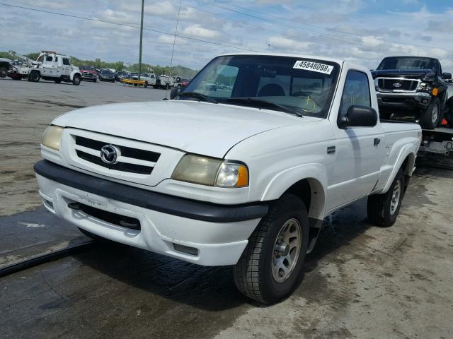 4F4YR12U41TM22679 - 2001 MAZDA B3000 WHITE photo 2