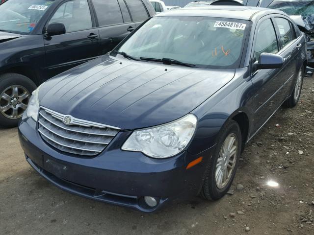 1C3LC56R68N202044 - 2008 CHRYSLER SEBRING TO BLUE photo 2