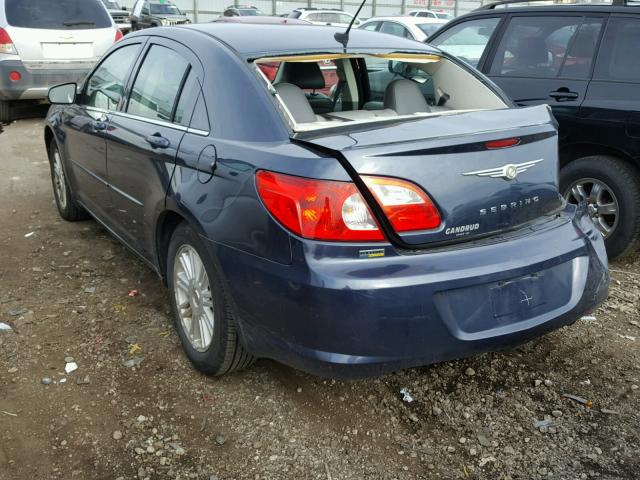 1C3LC56R68N202044 - 2008 CHRYSLER SEBRING TO BLUE photo 3