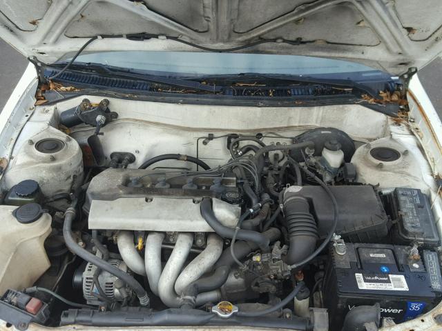 2T1BR12E1WC076208 - 1998 TOYOTA COROLLA VE WHITE photo 7