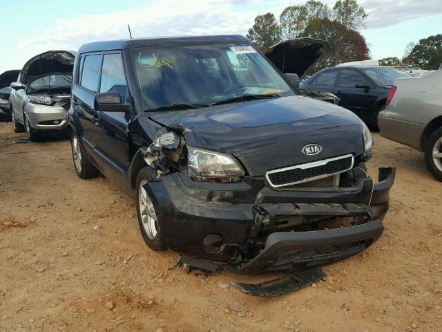 KNDJT2A27B7256153 - 2011 KIA SOUL + BLACK photo 1