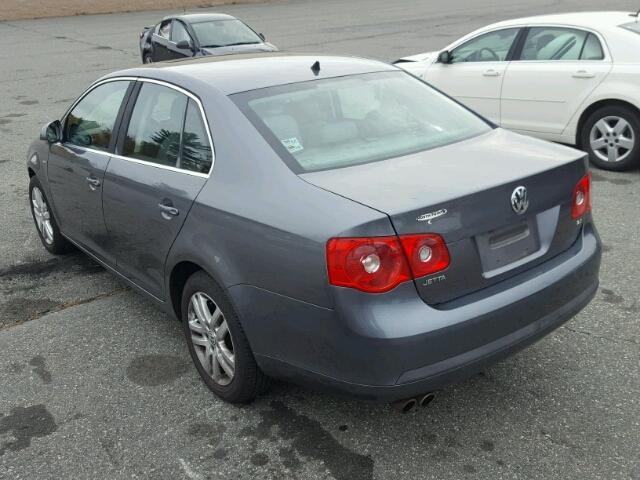 3VWEF71K37M162884 - 2007 VOLKSWAGEN JETTA WOLF GRAY photo 3