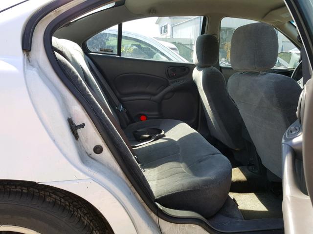1G2NF52E9YC564223 - 2000 PONTIAC GRAND AM S WHITE photo 6