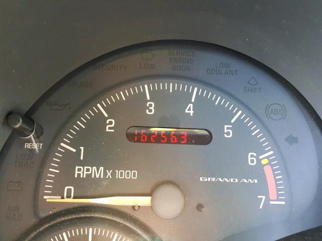 1G2NF52E9YC564223 - 2000 PONTIAC GRAND AM S WHITE photo 8