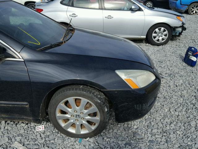 1HGCM66547A105783 - 2007 HONDA ACCORD EX BLUE photo 9