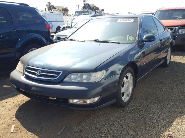19UYA1240VL002067 - 1997 ACURA 2.2CL მწვანე ფოტო 2