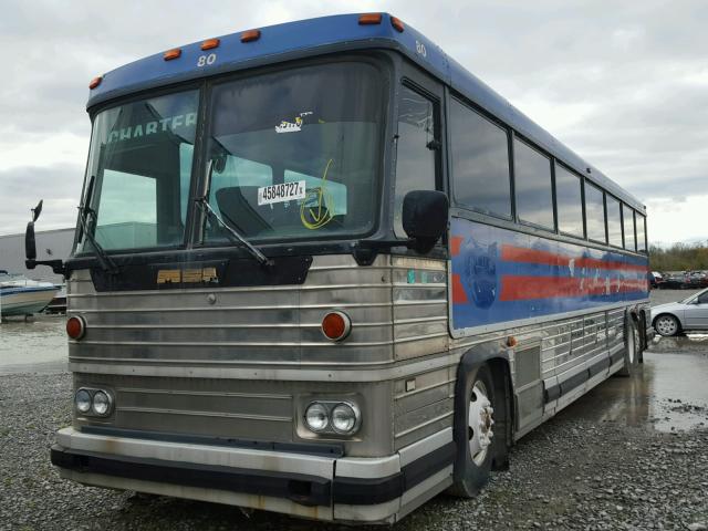 1M89CM7AXKP042966 - 1989 MOTOR COACH INDUSTRIES TRANSIT BU BLUE photo 2
