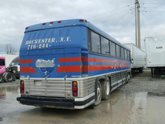 1M89CM7AXKP042966 - 1989 MOTOR COACH INDUSTRIES TRANSIT BU BLUE photo 4