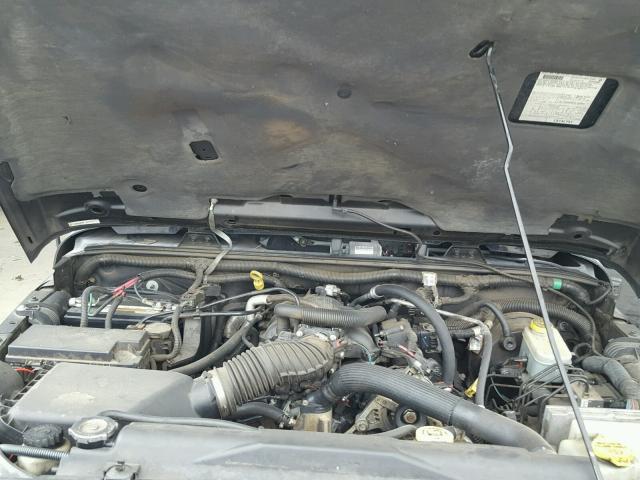 1J4GA59117L172111 - 2007 JEEP WRANGLER S BLACK photo 7