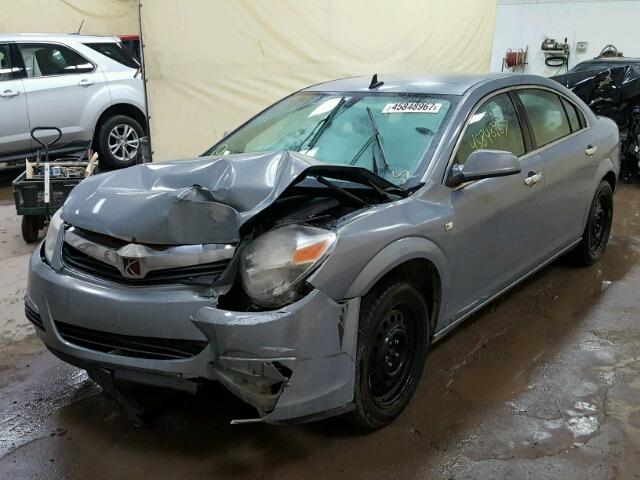 1G8ZV57B49F157502 - 2009 SATURN AURA BLUE photo 2