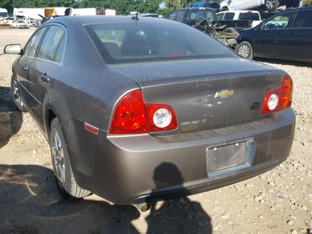 1G1ZC5EB7AF143203 - 2010 CHEVROLET MALIBU 1LT ნაცრისფერი ფოტო 3