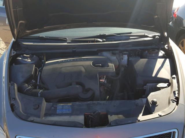 1G1ZC5EB7AF143203 - 2010 CHEVROLET MALIBU 1LT ნაცრისფერი ფოტო 7