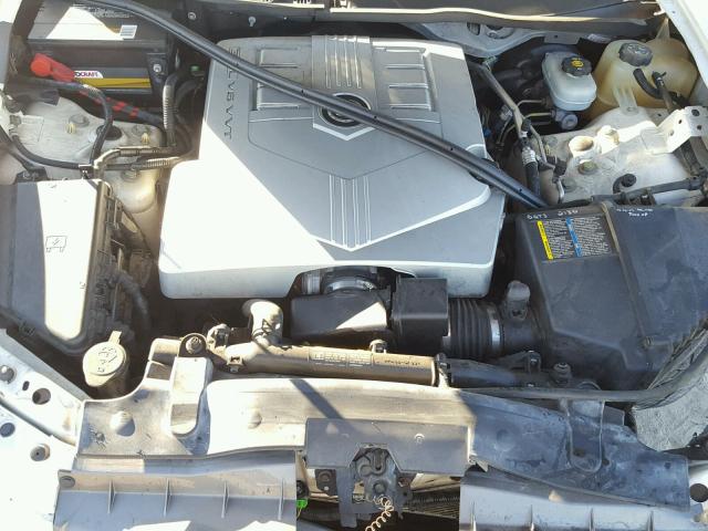 1G6DP567650158951 - 2005 CADILLAC CTS HI FEA WHITE photo 7