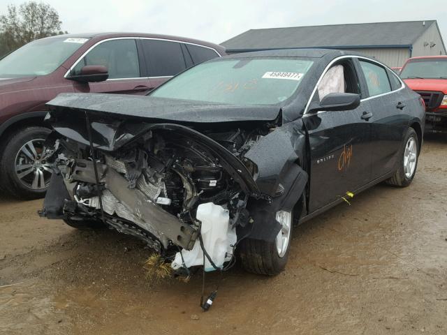 1G1ZB5ST4HF179991 - 2017 CHEVROLET MALIBU LS 黑色 照片 2