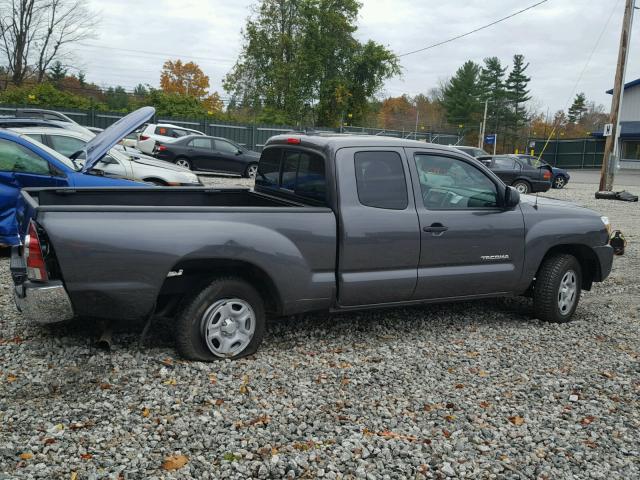 5TFTX4CN5EX037860 - 2014 TOYOTA TACOMA GRAY photo 4