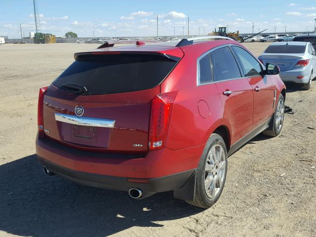 3GYFNBE35CS639511 - 2012 CADILLAC SRX PERFOR RED photo 4