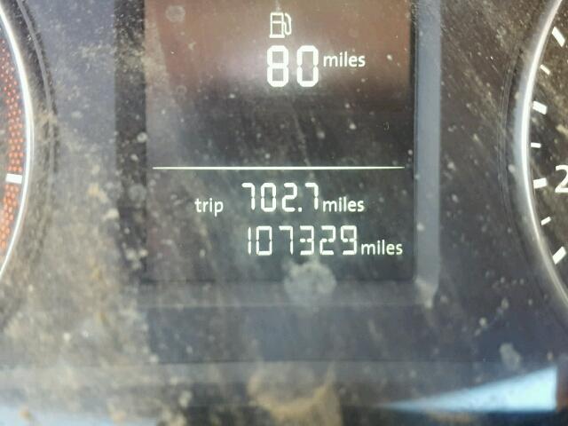 1VWAP7A3XDC125316 - 2013 VOLKSWAGEN PASSAT S მუქწითელი ფოტო 8