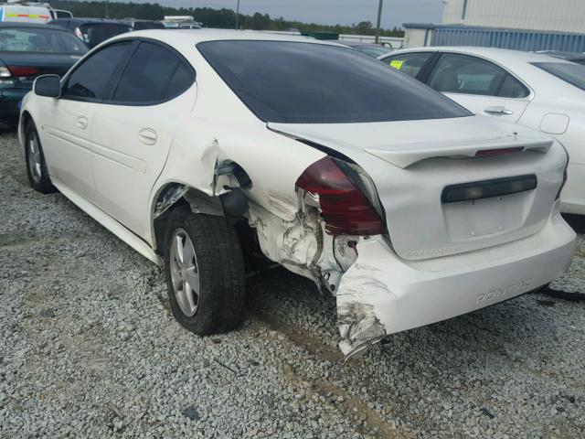 2G2WP552871187617 - 2007 PONTIAC GRAND PRIX WHITE photo 3