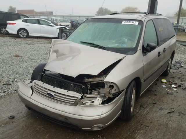 2FMZA51463BA03308 - 2003 FORD WINDSTAR L TAN photo 2