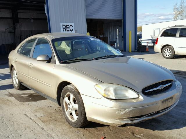 1FAHP55UX1G285280 - 2001 FORD TAURUS SES GOLD photo 1