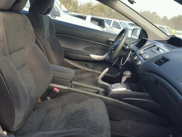 2HGFG1B89AH532215 - 2010 HONDA CIVIC EX BLACK photo 5