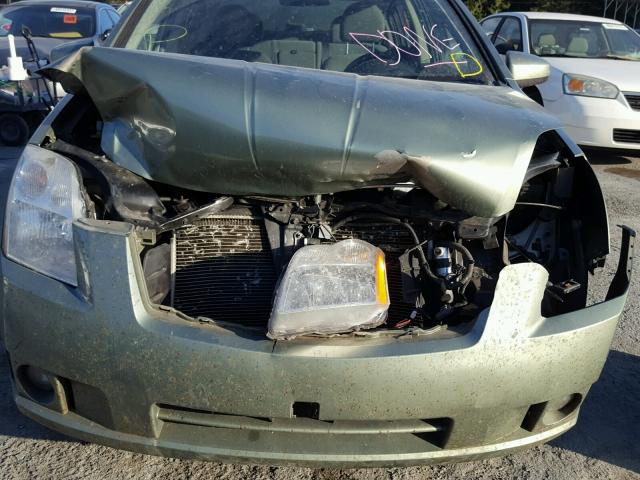 3N1AB61E18L711428 - 2008 NISSAN SENTRA 2.0 GREEN photo 7