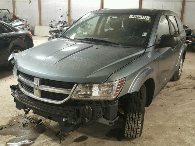 3D4PG4FB1AT137000 - 2010 DODGE JOURNEY SE SILVER photo 2