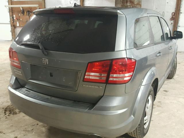 3D4PG4FB1AT137000 - 2010 DODGE JOURNEY SE SILVER photo 4