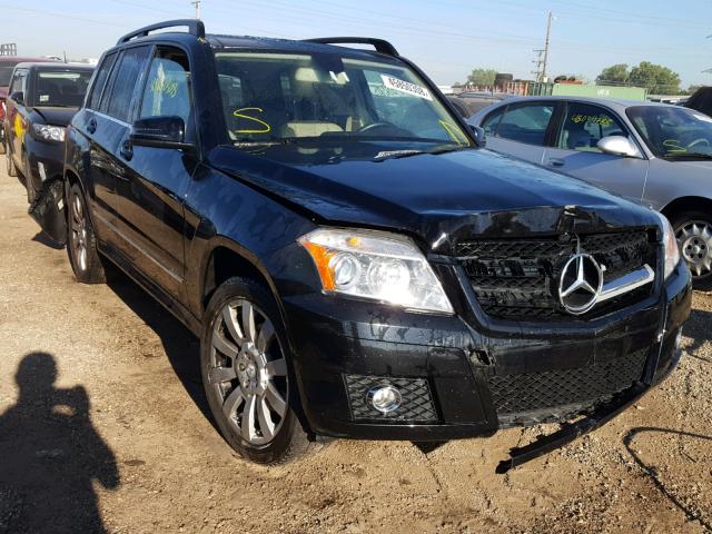 WDCGG8HB5BF538475 - 2011 MERCEDES-BENZ GLK 350 4M BLACK photo 1