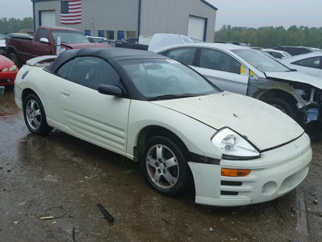 4A3AE45G03E203686 - 2003 MITSUBISHI ECLIPSE SP WHITE photo 1