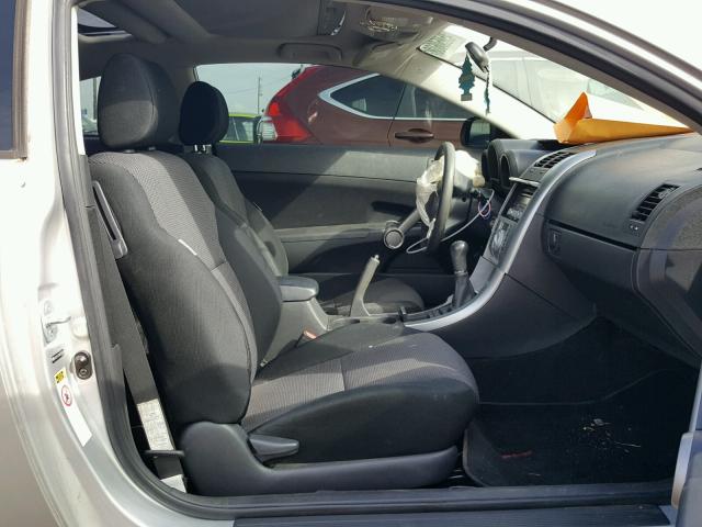JTKDE167880230385 - 2008 TOYOTA SCION TC 银色 照片 5