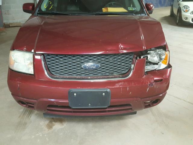 1FMDK03147GA26873 - 2007 FORD FREESTYLE MAROON photo 7