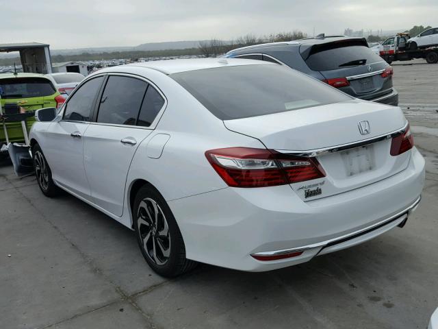 1HGCR2F81GA030304 - 2016 HONDA ACCORD EXL WHITE photo 3