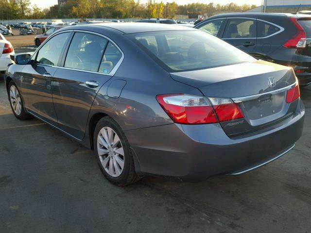 1HGCR2E78DA234490 - 2013 HONDA ACCORD EX SILVER photo 3