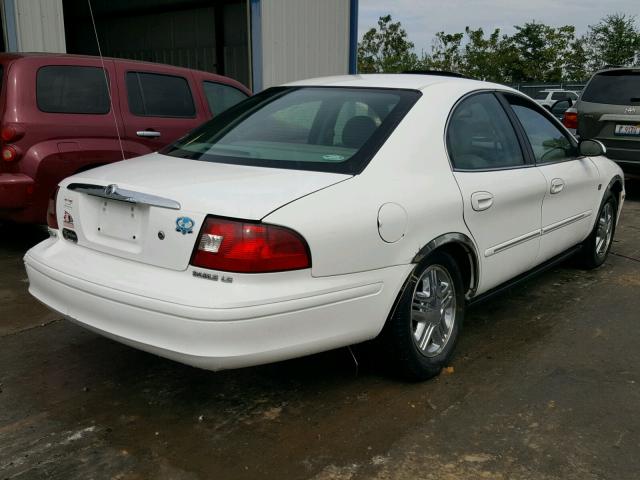 1MEHM55S53G614454 - 2003 MERCURY SABLE LS P WHITE photo 4