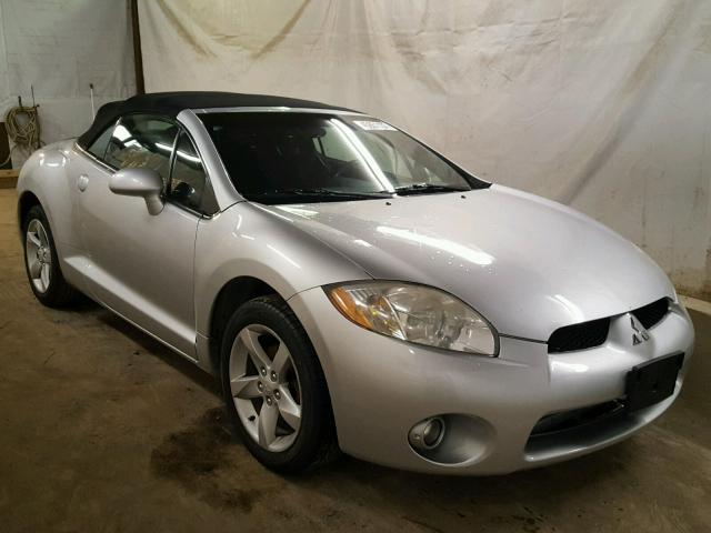 4A3AL25F37E073538 - 2007 MITSUBISHI ECLIPSE SP SILVER photo 1