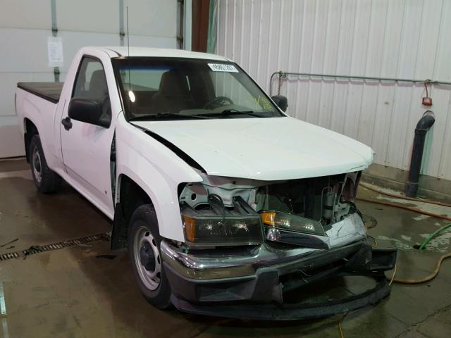 1GTCS149278237641 - 2007 GMC CANYON WHITE photo 1