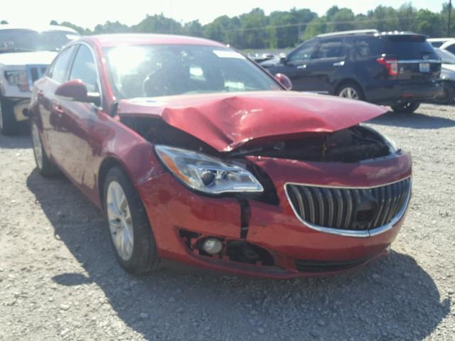 2G4GK5EX8E9237274 - 2014 BUICK REGAL RED photo 1