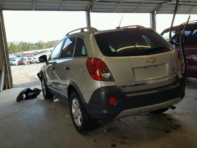 3GNAL2EK1DS638801 - 2013 CHEVROLET CAPTIVA LS 银色 照片 3