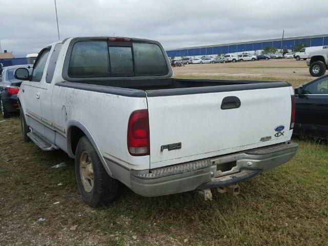 1FTDX1761VKB02206 - 1997 FORD F150 WHITE photo 3