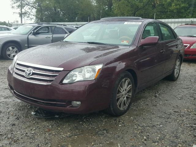 4T1BK36B77U204483 - 2007 TOYOTA AVALON XL BURGUNDY photo 2