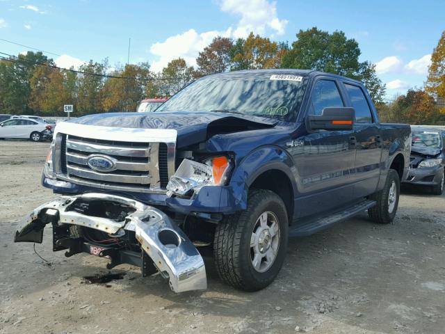 1FTPW14V89FA87231 - 2009 FORD F150 SUPER BLUE photo 2