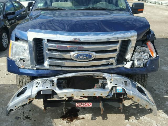 1FTPW14V89FA87231 - 2009 FORD F150 SUPER BLUE photo 7