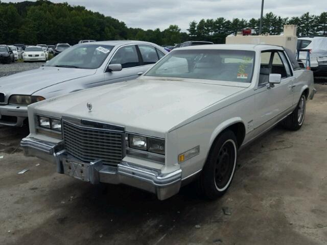 6L57B9E627937 - 1979 CADILLAC EL DORADO WHITE photo 2