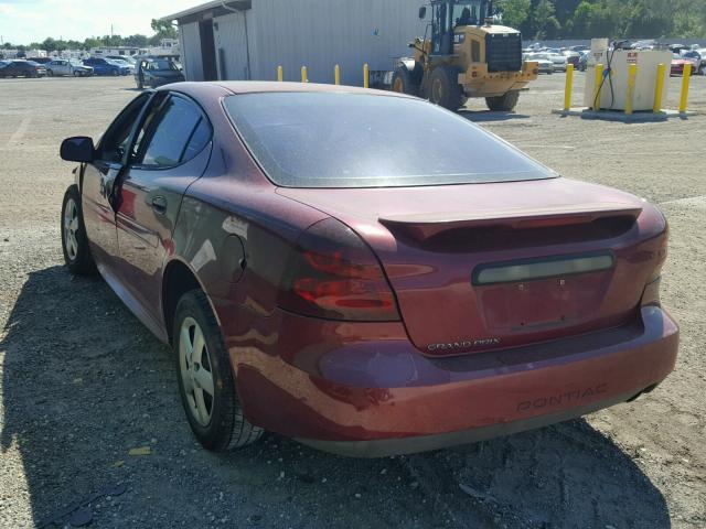 2G2WP522751313516 - 2005 PONTIAC GRAND PRIX 栗色 照片 3