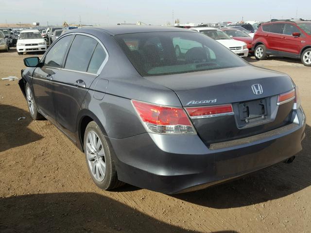 1HGCP2E73BA012085 - 2011 HONDA ACCORD CHARCOAL photo 3