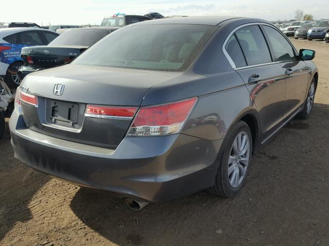 1HGCP2E73BA012085 - 2011 HONDA ACCORD CHARCOAL photo 4