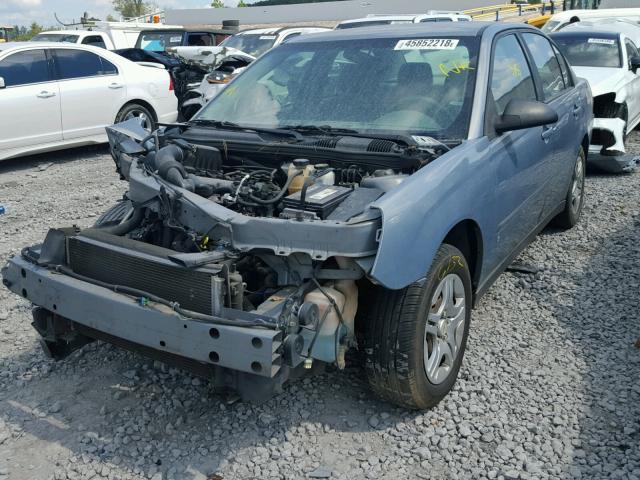 1G1ZS58F87F187561 - 2007 CHEVROLET MALIBU LS 蓝色 照片 2