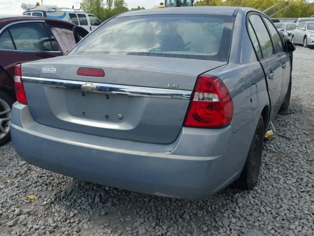 1G1ZS58F87F187561 - 2007 CHEVROLET MALIBU LS 蓝色 照片 4